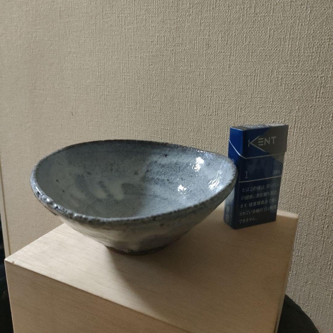 Amazon.co.jp: 萩焼窯元 天龍 原 節夫 窯変蓑笠白鉢 完品 : おもちゃ